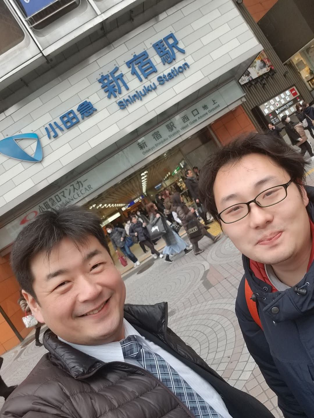 私と山口義博社長（障害福祉）